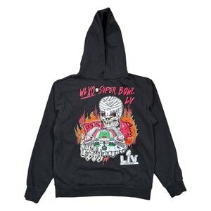 Warren Lotas x The Weeknd XO Super Bowl LV 55 Made in USA Hoodie Mens Medium